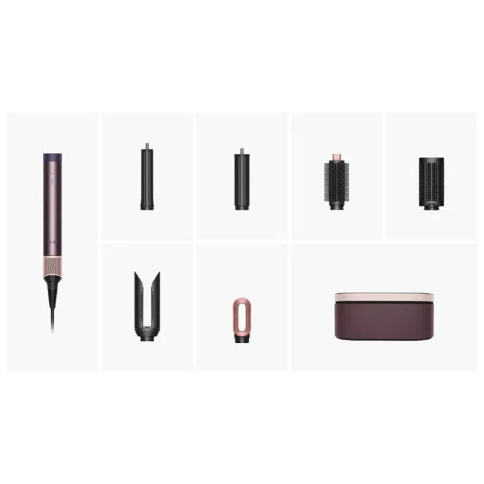 Dyson Airwrap Co-anda2x Moldeador Multifunción y Secador de Pelo, 1700W, con Accesorios, Estuche de Presentación, Ciruela Jasper